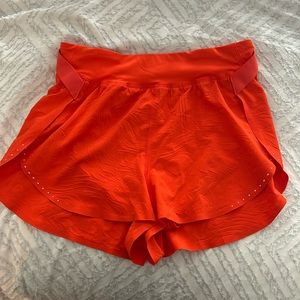 Solar Orange. Size 6. Fast and free shorts.